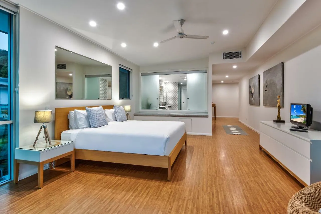 公寓 Pavillions Penthouse 25 - Luxury Waterfront With Private Roof Pool And Buggy 汉密尔顿岛